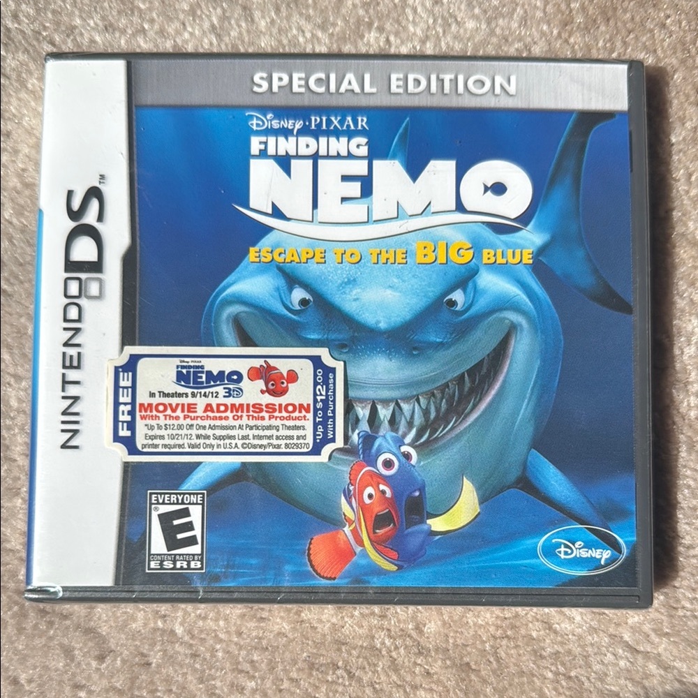 Disney Finding Nemo: Escape to the Big Blue - Nintendo DS Special Edition